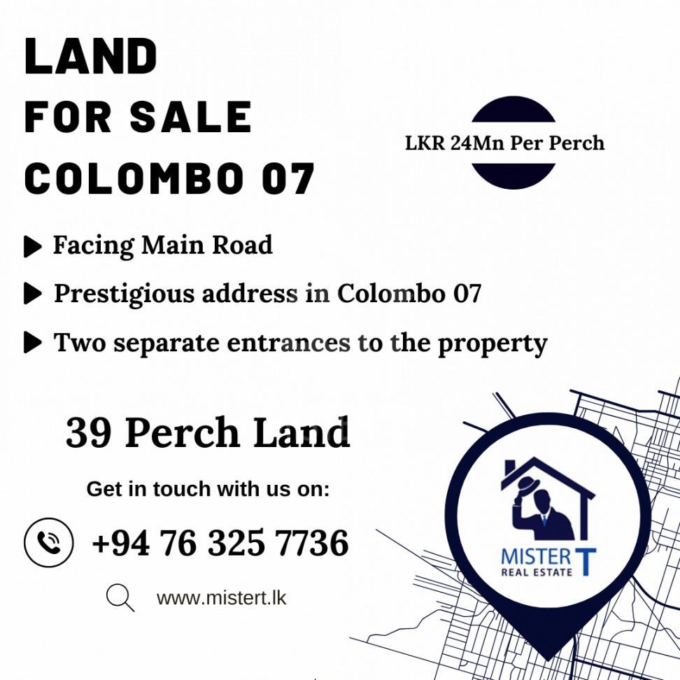 Land for Sale in Colombo 07...