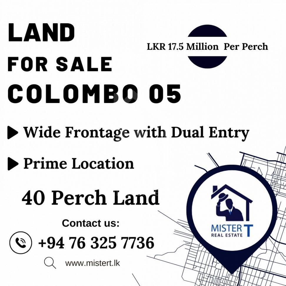 Commercial Land for Sale in Colombo 05- image 1