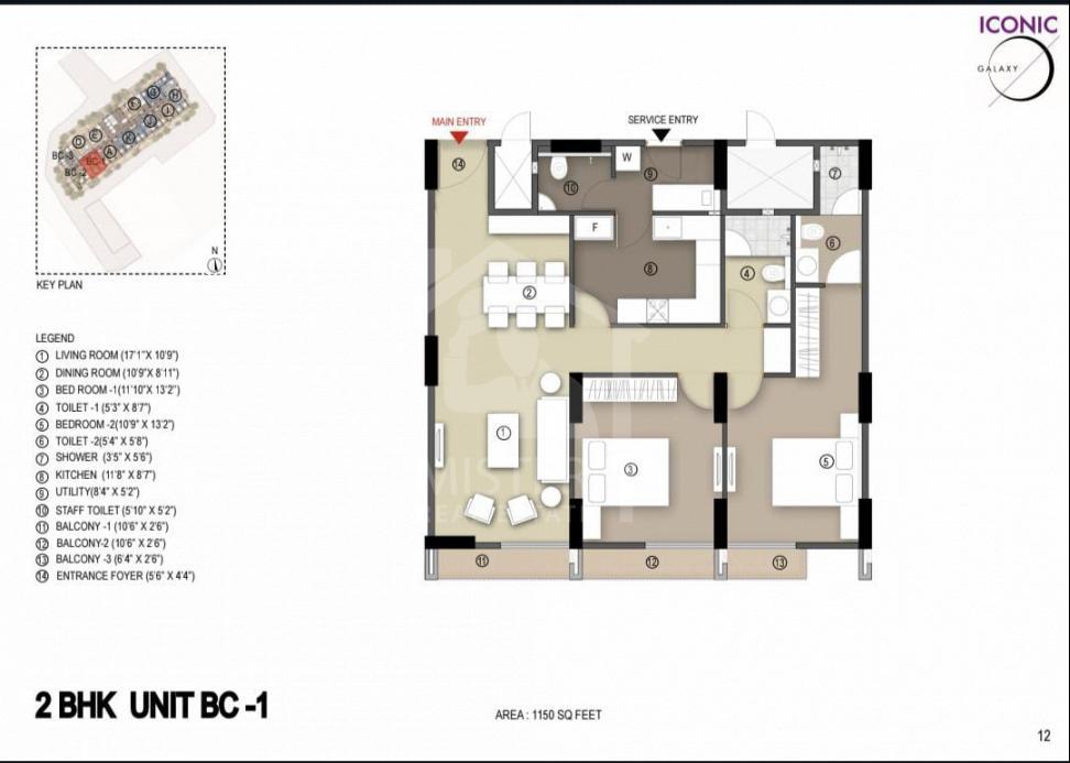 Apartment for Sale at Iconic Galaxy, Rajagiriya- image 10